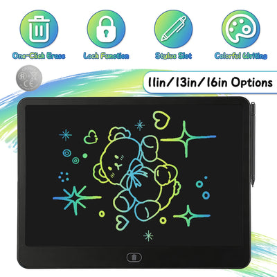 Toyzino LCD Writing Tablet for Kids, Drawing and Doodling Pad