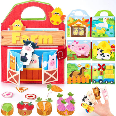 Toyzino Busy Board for Kids, Puzzle Toy for Hands-On Playtime