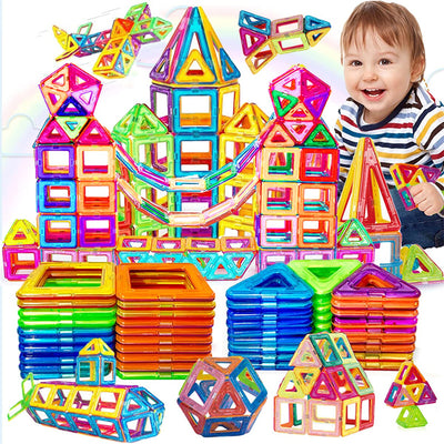 Toyzino Magnetic Building Blocks for Hands-On Construction Play